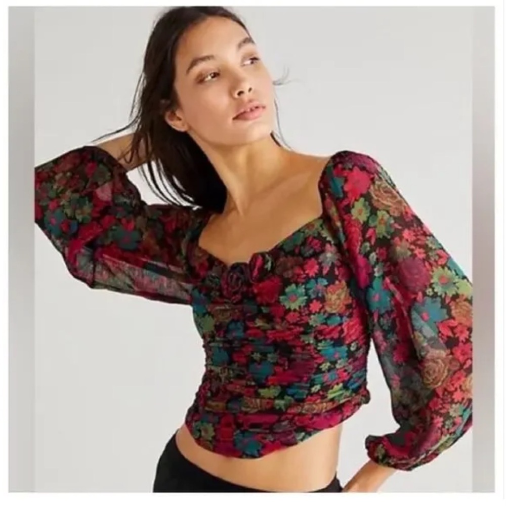Free People Oh Lala crop top